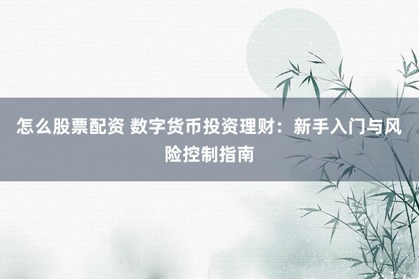 怎么股票配资 数字货币投资理财：新手入门与风险控制指南